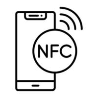 Nfc vector icon