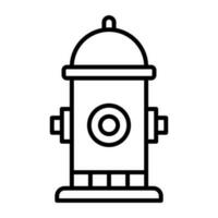 Hydrant vector icon