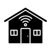 House Wifi vector icon