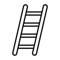 icono de vector de escalera