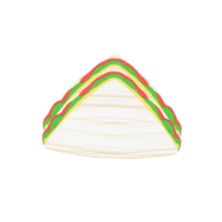 süß Sandwich Frühstück stationär Aufkleber Öl Gemälde png