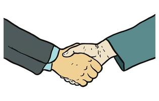 Handshake Hand shake vector elements illustrations