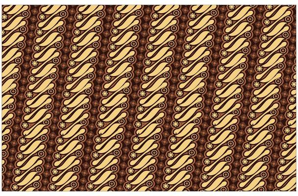 Batik pattern traditional java bali indonesia art vector illustrations