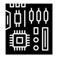 Motherboard vector icon