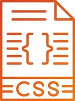 CSS Icon Style vector