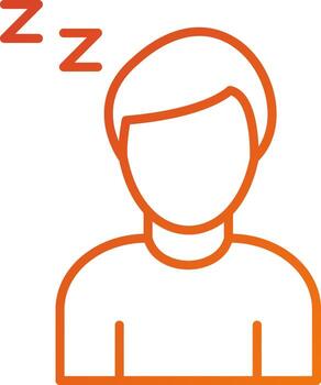 perezoso icono estilo vector