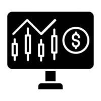 Nasdaq Icon Style vector