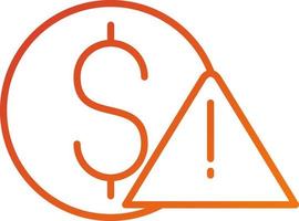 Risk Icon Style vector