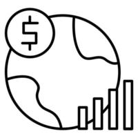 World Financial vector icon