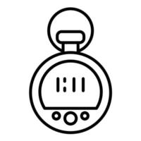 Digital Clock vector icon