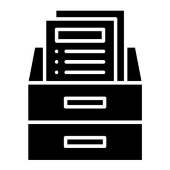 Library Database vector icon