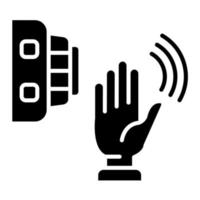 Motion Sensor vector icon