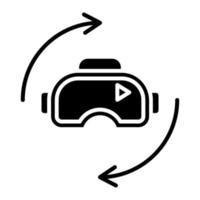 Virtual Reality vector icon