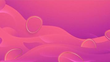 Abstract purple luxury background in liquid and fluid style. Trend design of the world. Vector illustration template for web banner, business presentation.