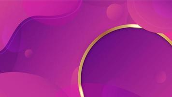 Abstract purple luxury background in liquid and fluid style. Trend design of the world. Vector illustration template for web banner, business presentation.