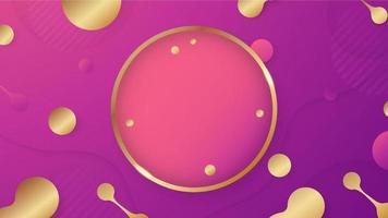 Abstract purple luxury background in liquid and fluid style. Trend design of the world. Vector illustration template for web banner, business presentation.