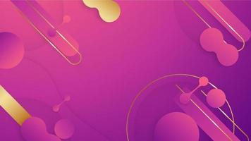 Abstract purple luxury background in liquid and fluid style. Trend design of the world. Vector illustration template for web banner, business presentation.