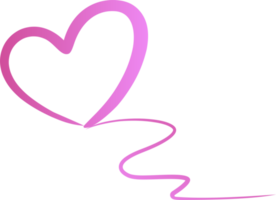 Heart love pink icon PNG