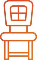 Chair Icon Style vector