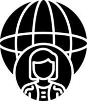 Global Talent Icon Style vector