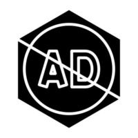 Ad Extension Icon Style vector