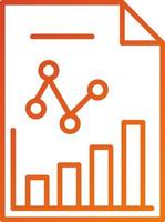 Competitive Analysis Icon Style vector