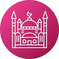 Estanbul icono estilo vector