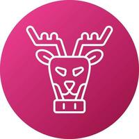 Moose Icon Style vector