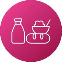 Food Ration Icon Style vector