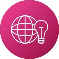 Global Initiatives Icon Style vector