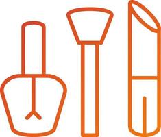 Make Up Icon Style vector