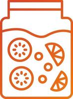 Infusion Drink Icon Style vector