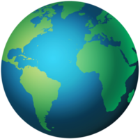Green Earth Planet png