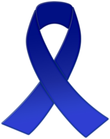 Blue Awareness Ribbon png