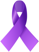 Purple Awareness Ribbon png