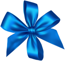 Bow Blue Ribbon png
