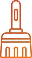 Dustpan Icon Style vector