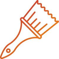 Paint Brush Icon Style vector