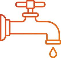Faucet Icon Style vector