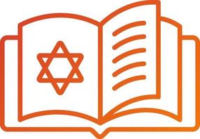 Torah Icon Style vector