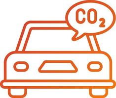 Emission Test Icon Style vector