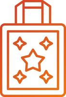 Totebag Icon Style vector