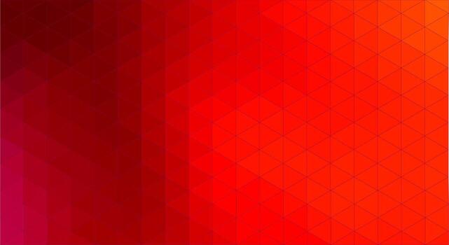 triangulation background red color vector