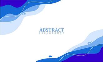 abstract blue curve background vector