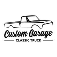 Truck motorcar company logo vector. vector