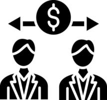 Business Relationship Icon Style vector