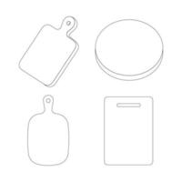 cutting board icon vektor vector