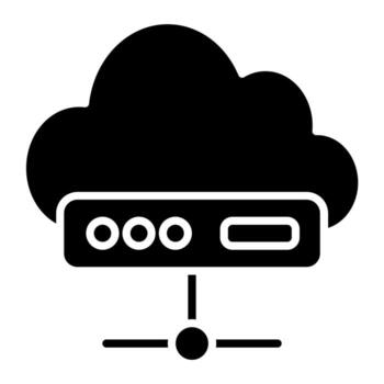 Cloud vector icon