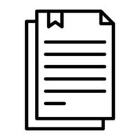 Documents vector icon