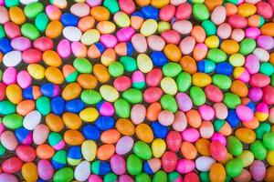 The Colorful easter eggs photo